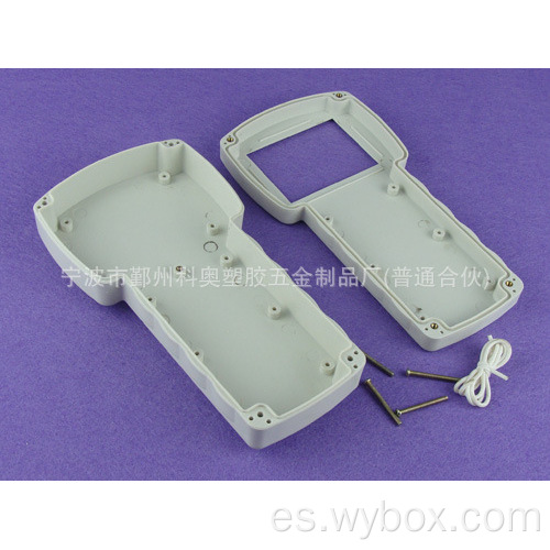 Caja de plástico portátil en T Caja electrónica Caja de plástico portátil con carcasa para dispositivos electrónicos PHH048 con tamaño 210X110X46 mm